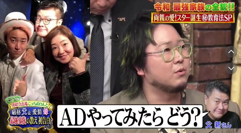 こっちのけんとの父親と母親