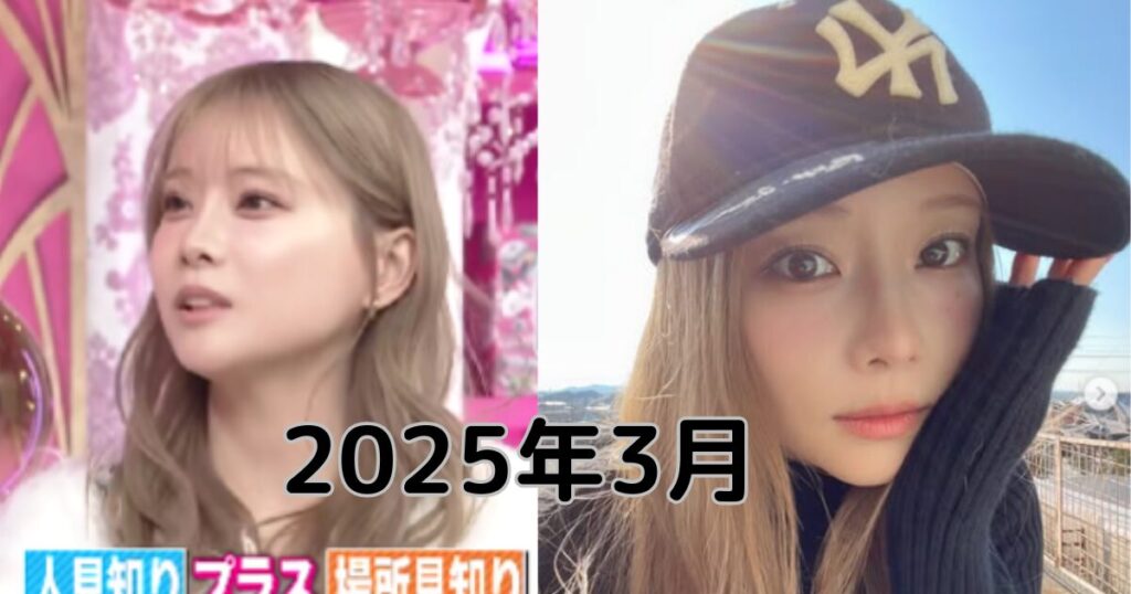重盛さと美のテレビとインスタグラムの比較画像